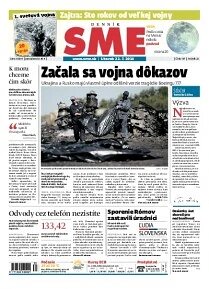 Obálka e-magazínu SME 22.7.2014