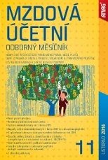 Obálka e-magazínu Mzdová účetní 2014 11/14