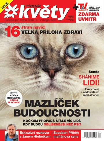 Obálka e-magazínu Týdeník Květy 39/2015