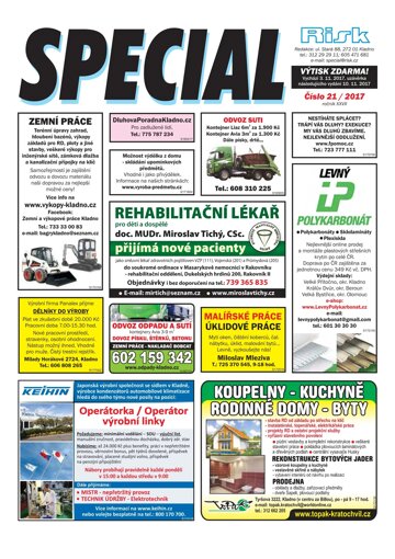 Obálka e-magazínu Special 21/2017