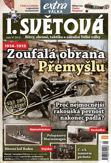 Obálka e-magazínu I. světová 5/2018