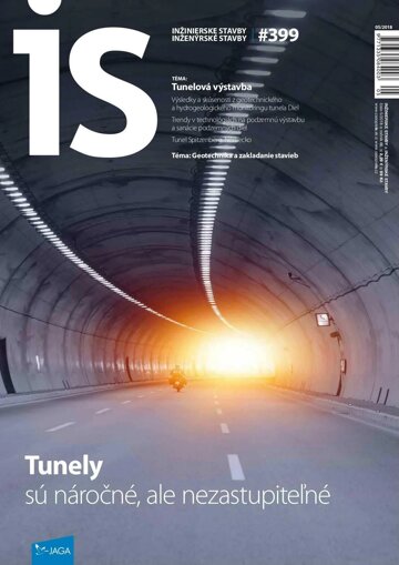 Obálka e-magazínu Inžinierske stavby 5/2018