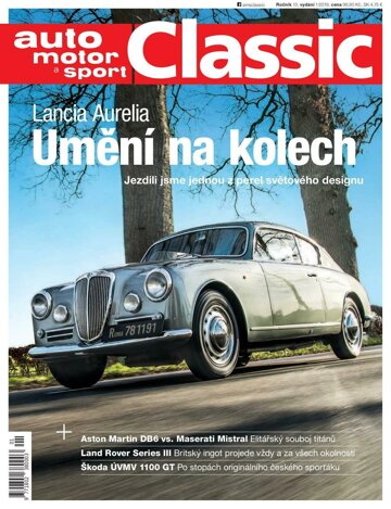 Obálka e-magazínu Auto motor a sport Classic 1/2019