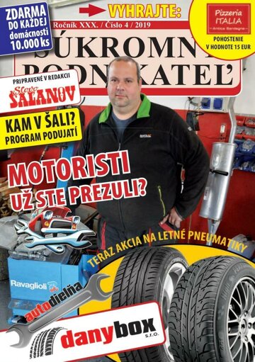 Obálka e-magazínu Súkromný podnikateľ 4/2019