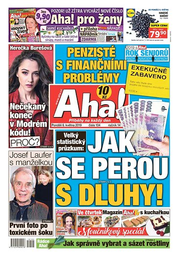 Obálka e-magazínu AHA! 6.5.2019