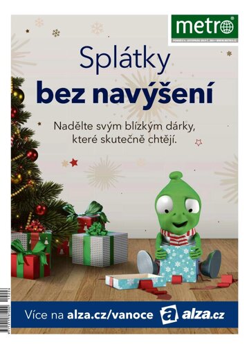 Obálka e-magazínu deník METRO 4.11.2019