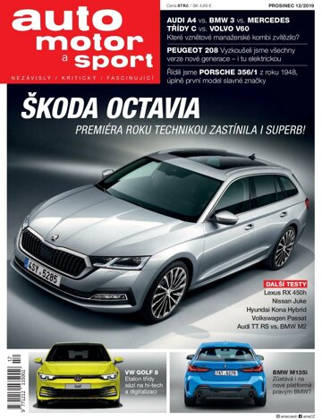 Obálka e-magazínu Auto motor a sport 12/2019