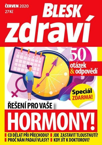 Obálka e-magazínu Příloha Blesk Zdraví 6/2020