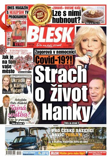 Obálka e-magazínu Blesk 4.9.2020