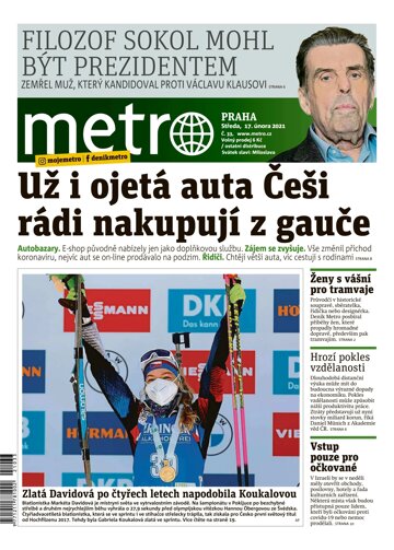 Obálka e-magazínu deník METRO 17.2.2021