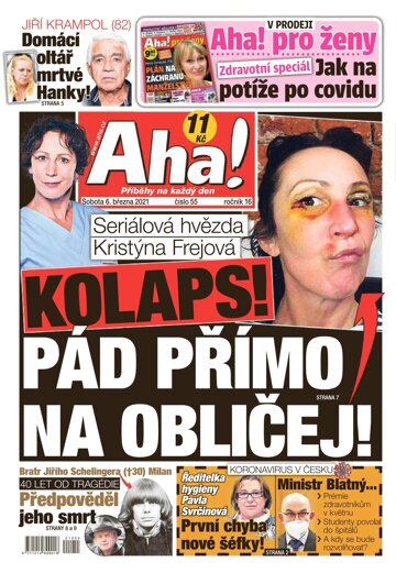Obálka e-magazínu AHA! 6.3.2021