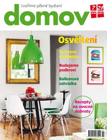 Obálka e-magazínu Domov 7/2021