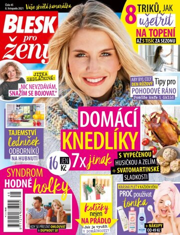 Obálka e-magazínu Blesk pro ženy 45/2021