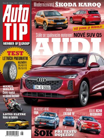 Obálka e-magazínu Auto TIP 8/2022