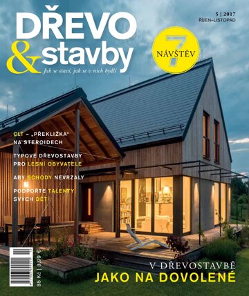 Obálka e-magazínu DŘEVO&stavby 5/2017