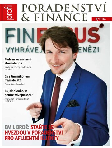 Obálka e-magazínu Profi Poradenství Finance 8/2016