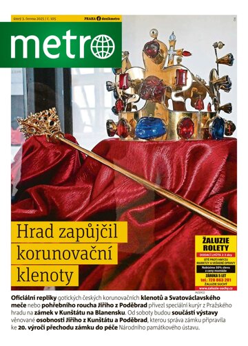 Obálka e-magazínu deník METRO 3.6.2025