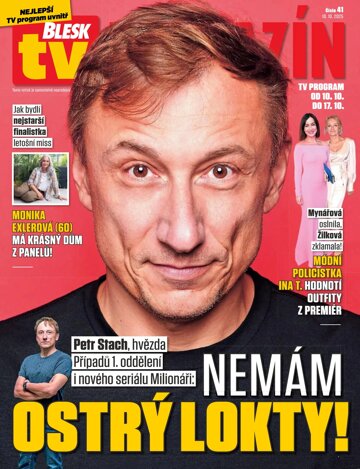 Obálka e-magazínu Blesk Tv magazín - 10.10.2025