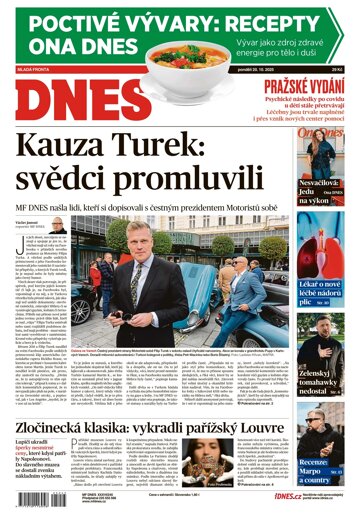 Obálka e-magazínu MF Dnes 20.10.2025