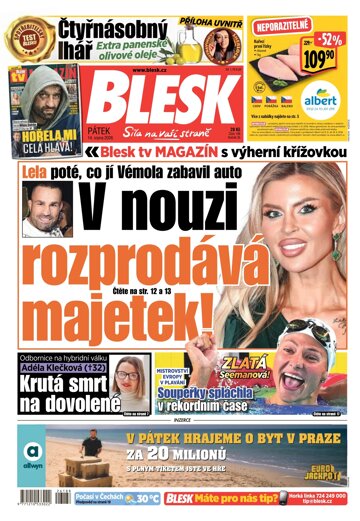 Obálka e-magazínu Blesk 14.8.2026