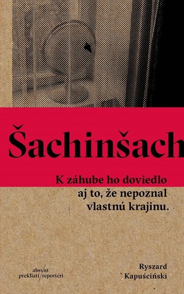 Obálka knihy Šachinšach