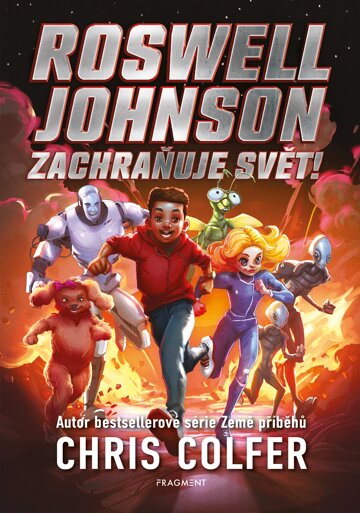 Obálka knihy Roswell Johnson zachraňuje svět