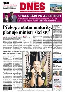 Obálka e-magazínu MF Dnes 21.6.2014