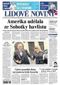 Obálka e-magazínu Lidové noviny 21.11.2014