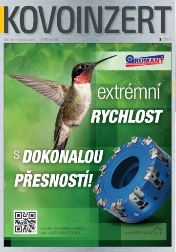 Obálka e-magazínu KOVOINZERT 3/2015