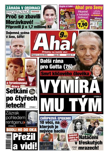 Obálka e-magazínu AHA! 5.2.2016