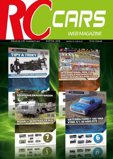 Obálka e-magazínu RC cars web 5/16