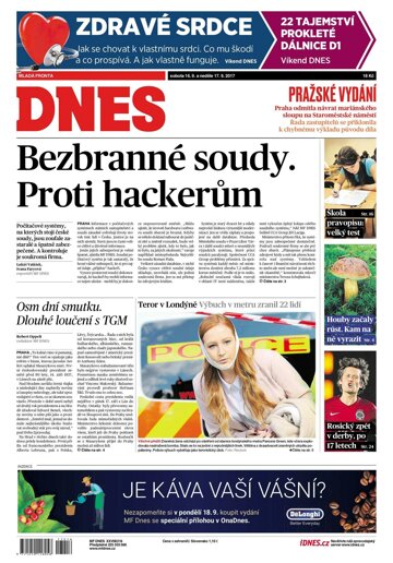 Obálka e-magazínu MF Dnes 16.9.2017