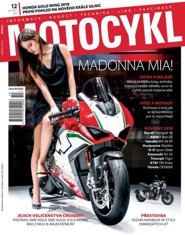 Obálka e-magazínu Motocykl 12/2017