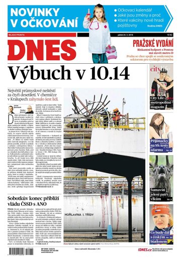 Obálka e-magazínu MF Dnes 23.3.2018