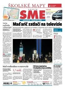 Obálka e-magazínu SME 12.9.2012