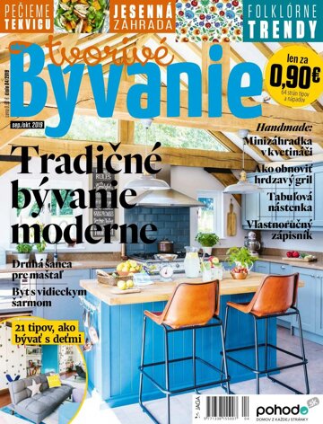 Obálka e-magazínu Tvorivé bývanie 2019 04