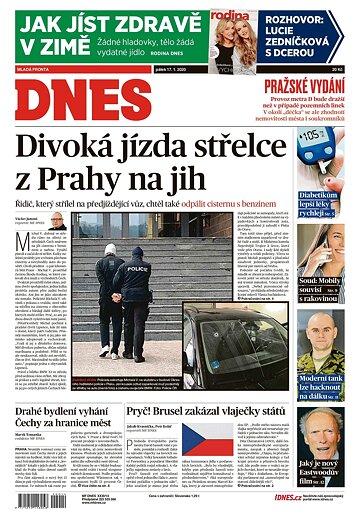 Obálka e-magazínu MF Dnes 17.1.2020