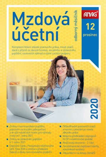 Obálka e-magazínu Mzdová účetní 2020 12/20