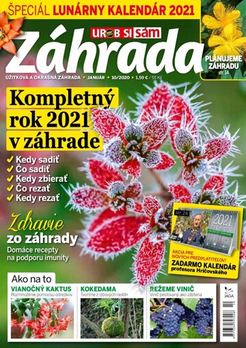 Obálka e-magazínu Záhrada 2020 10