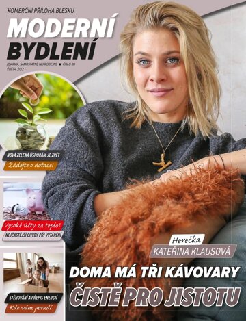 Obálka e-magazínu Příloha Blesk Moderní Bydlení - 13.10.2021