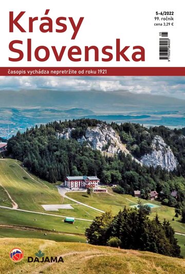 Obálka e-magazínu Krásy Slovenska 5-6/2022