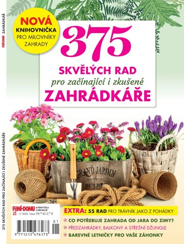 Obálka e-magazínu Knihovnička Paní domu - Zahrádkář 1/22