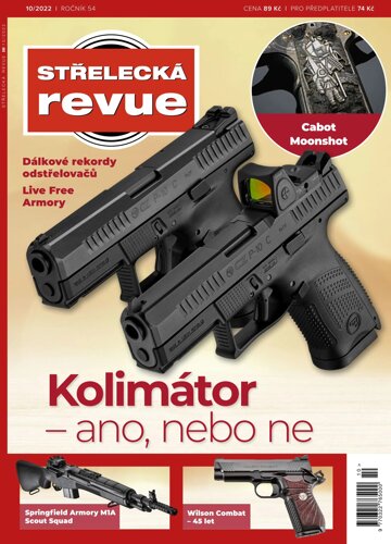 Obálka e-magazínu Střelecká revue 10/2022