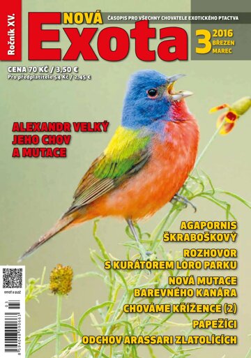 Obálka e-magazínu Nová EXOTA 3/2016