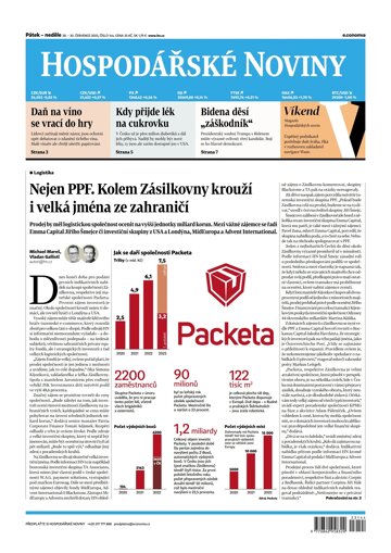 Obálka e-magazínu Hospodářské noviny 144 - 28.7.2023
