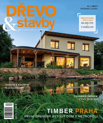 Obálka e-magazínu DŘEVO&stavby 6/2023