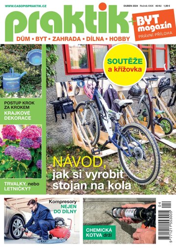 Obálka e-magazínu PRAKTIK & příloha Byt magazín 4/2024