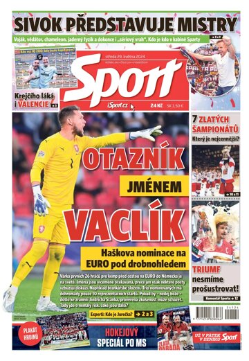 Obálka e-magazínu Sport 29.5.2024