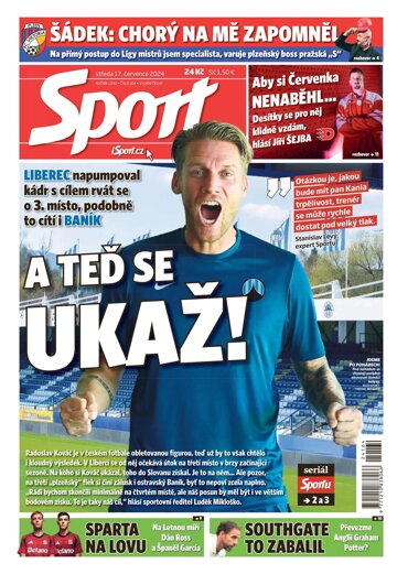 Obálka e-magazínu Sport 17.7.2024