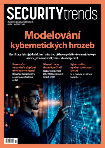 Obálka e-magazínu SECURITYtrends 3/2025